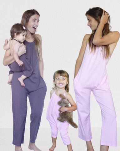Loszittende Jumpsuit Mama & Ik (Matching)