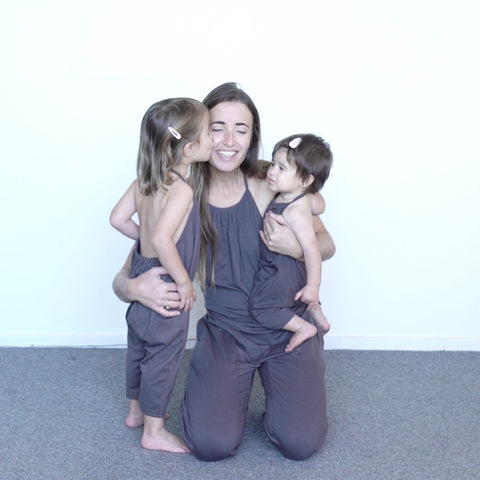 Loszittende Jumpsuit Mama & Ik (Matching)