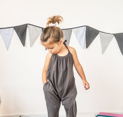 Loszittende Jumpsuit Mama & Ik (Matching)