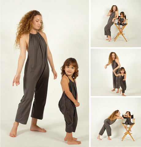 Loszittende Jumpsuit Mama & Ik (Matching)