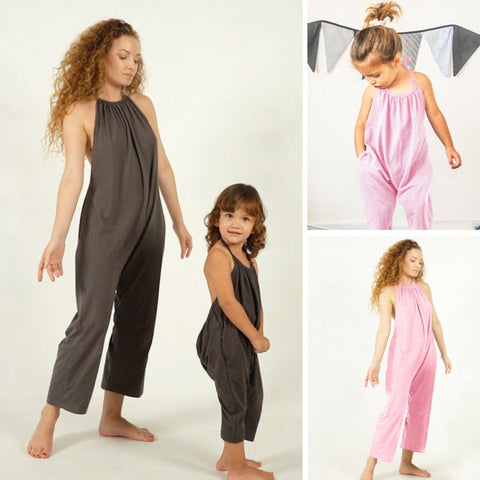 Loszittende Jumpsuit Mama & Ik (Matching)