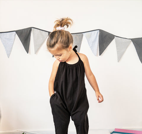 Loszittende Jumpsuit Mama & Ik - 50% UIT
