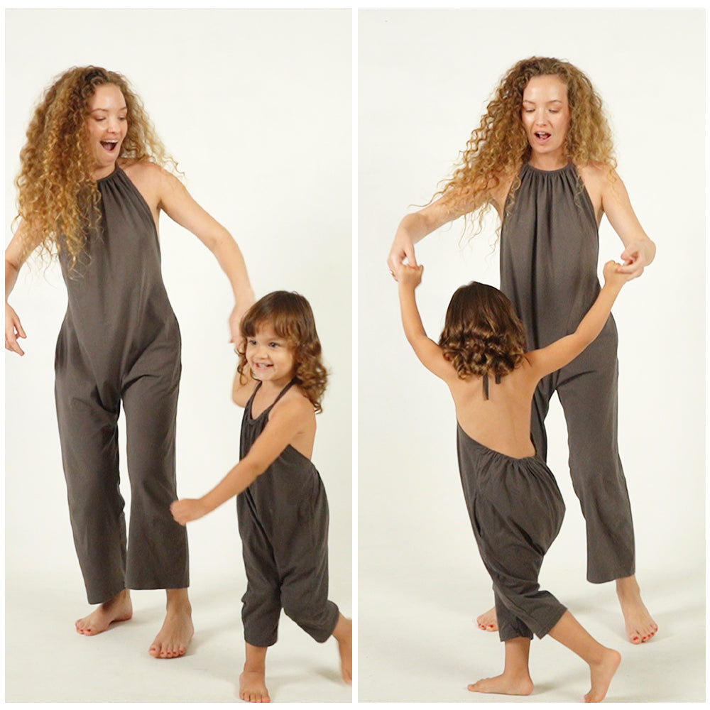 Loszittende Jumpsuit Mama & Ik - 50% UIT