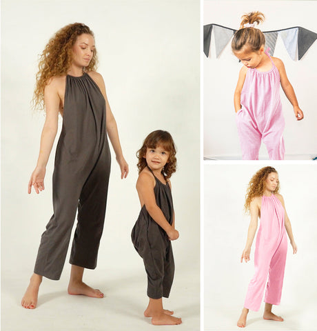 Loszittende Jumpsuit Mama & Ik - 50% UIT